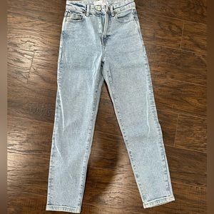 Denim Stradivarius Jeans size 2 straight fit mom jeans vintage look